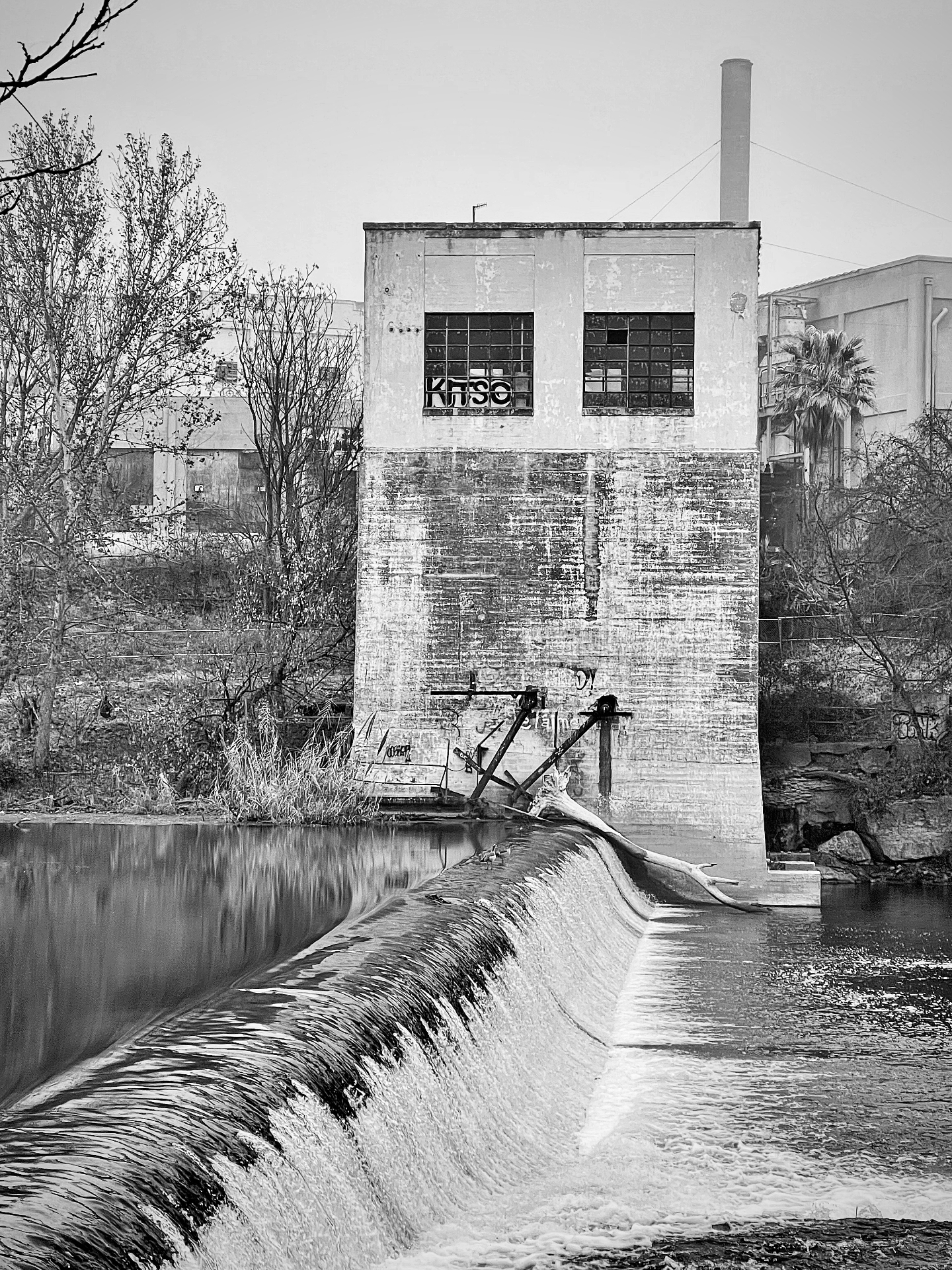 Old Fabric Mill Spillway