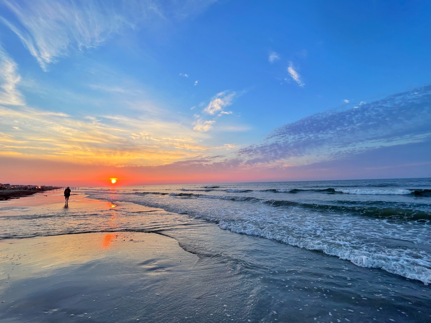 Port Aransas Sunrise Walker