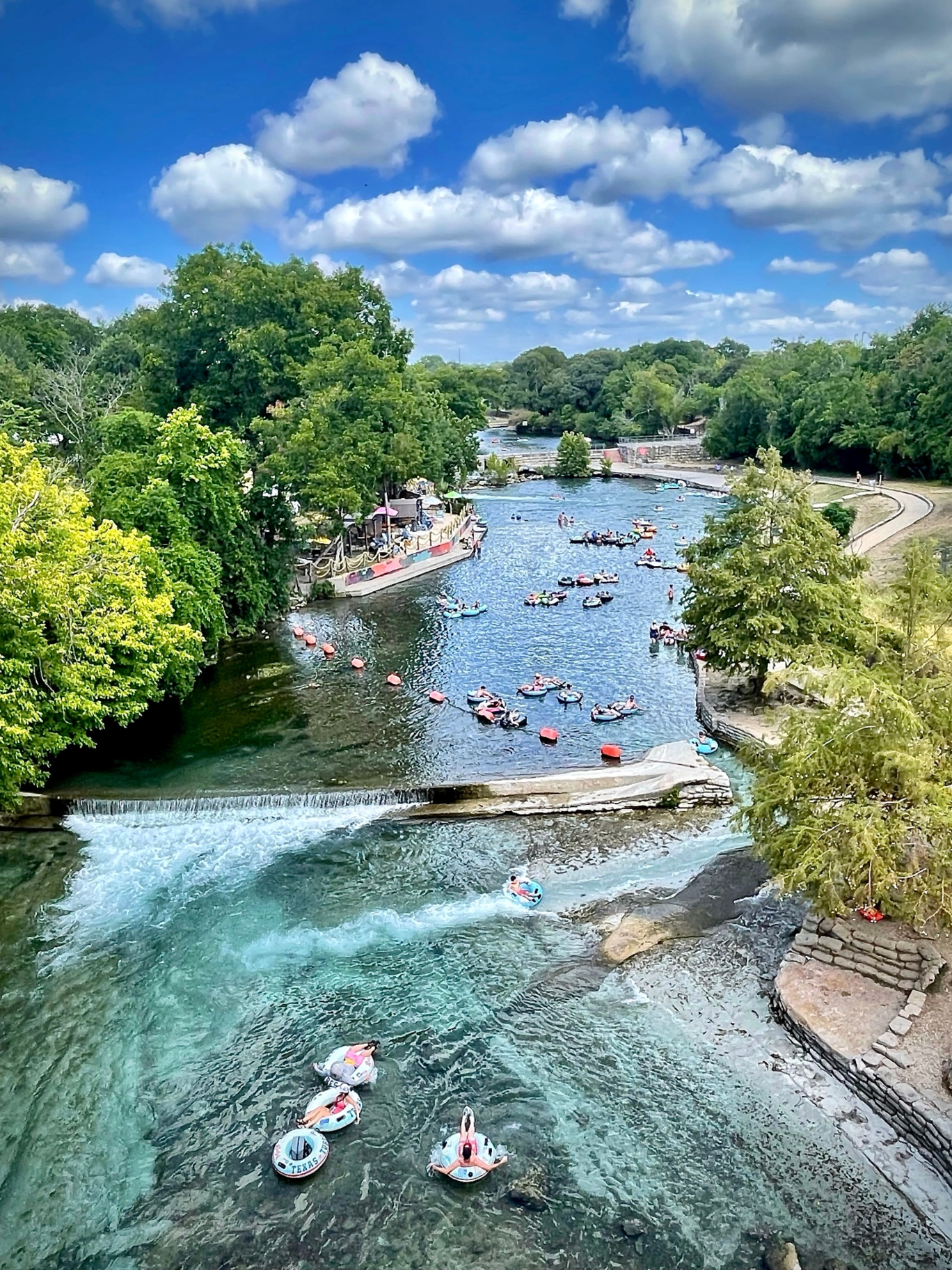 Comal Tube Chute Overlook