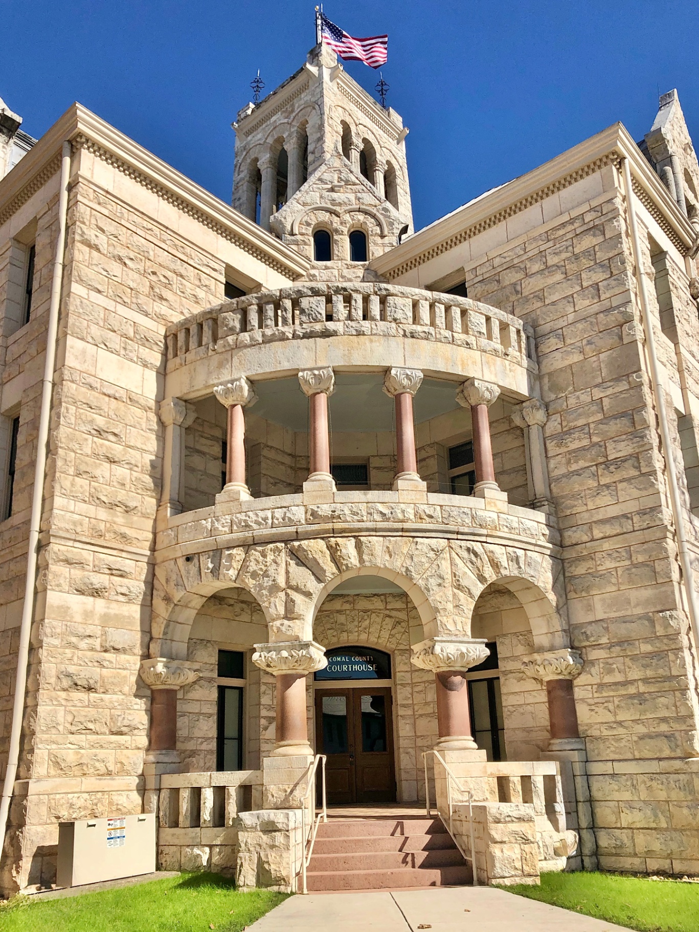 Comal County Courthouse Entrance