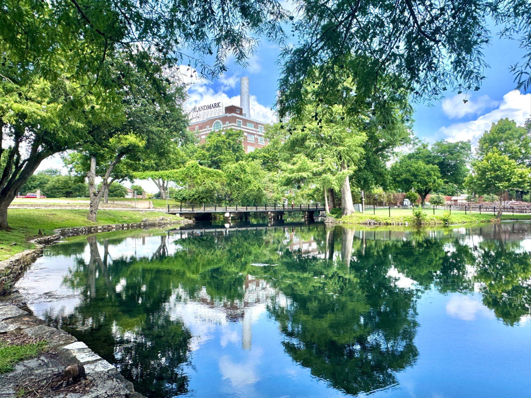 Landmark Lofts Summer Reflection