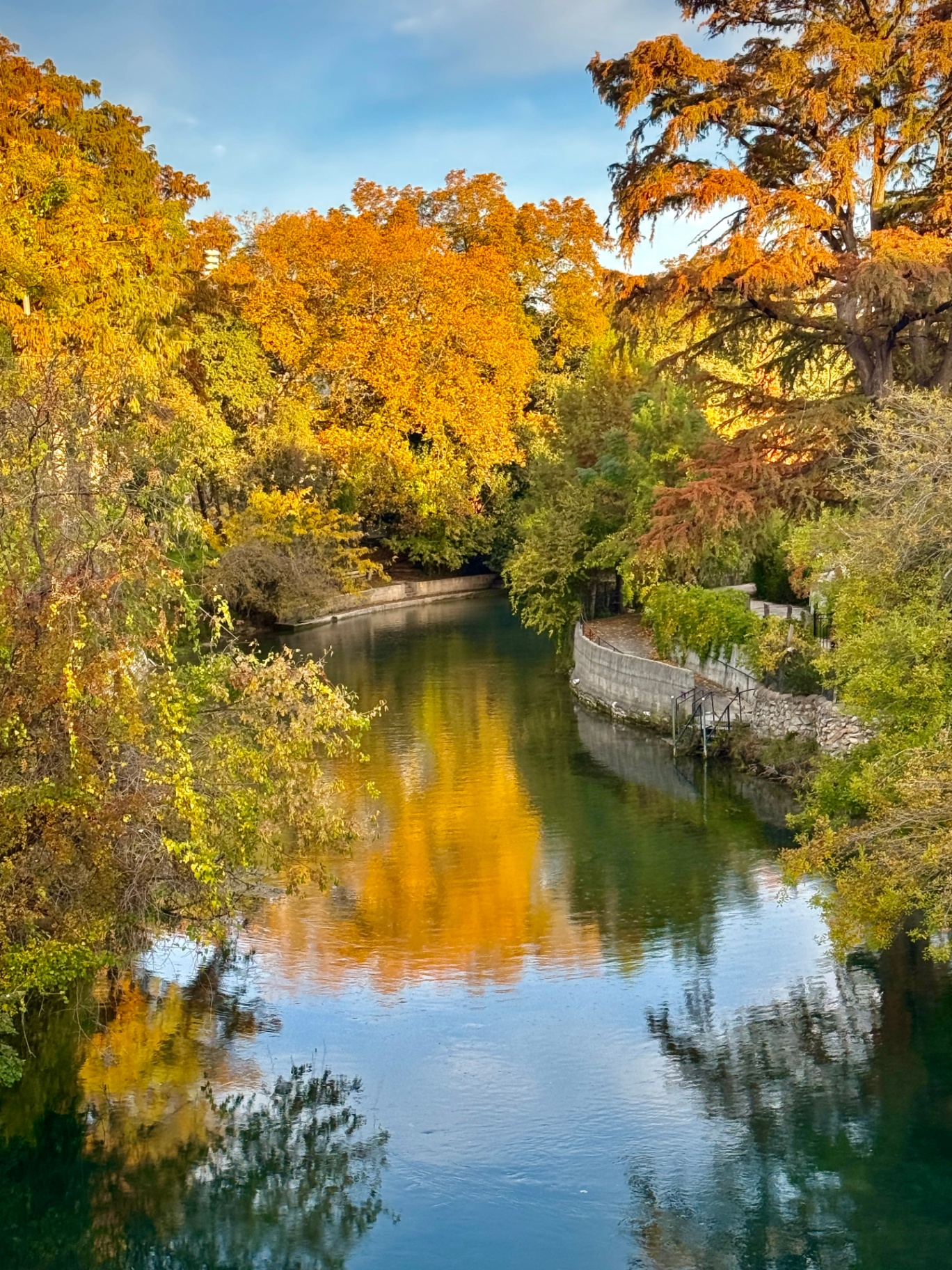 Autumn on the Comal
