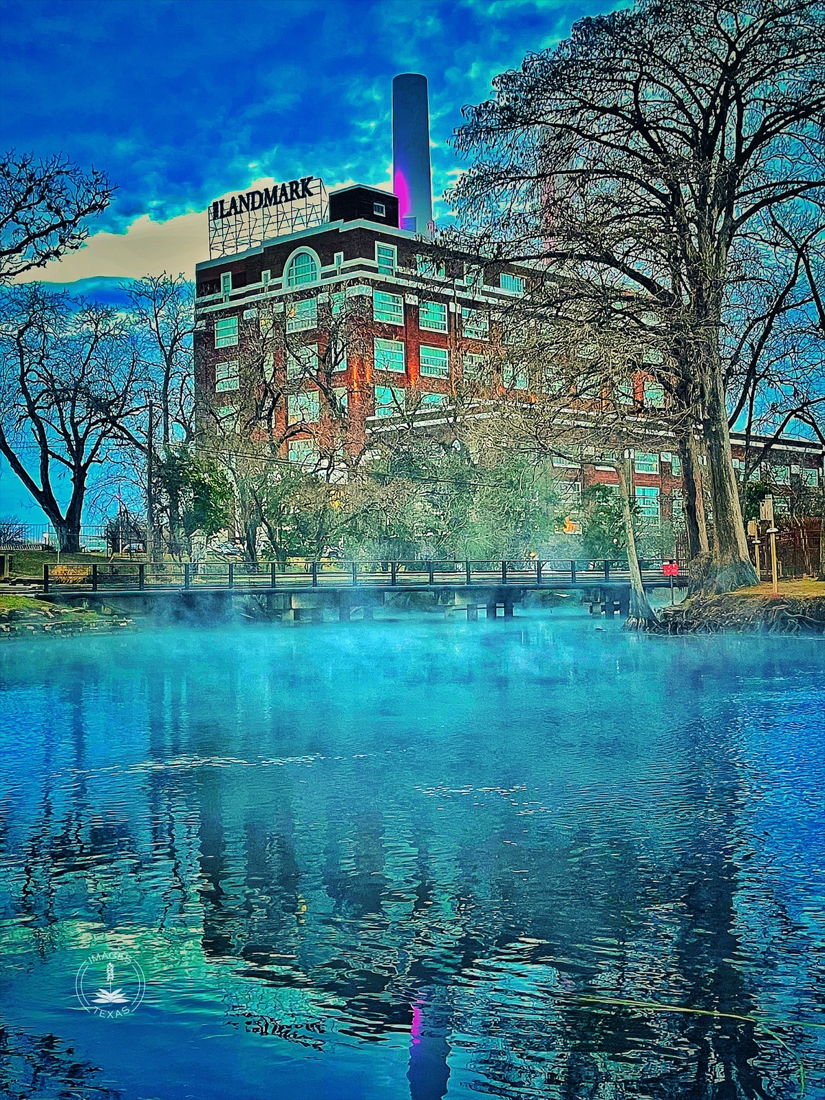 Landmark Lofts in Teal & Rose