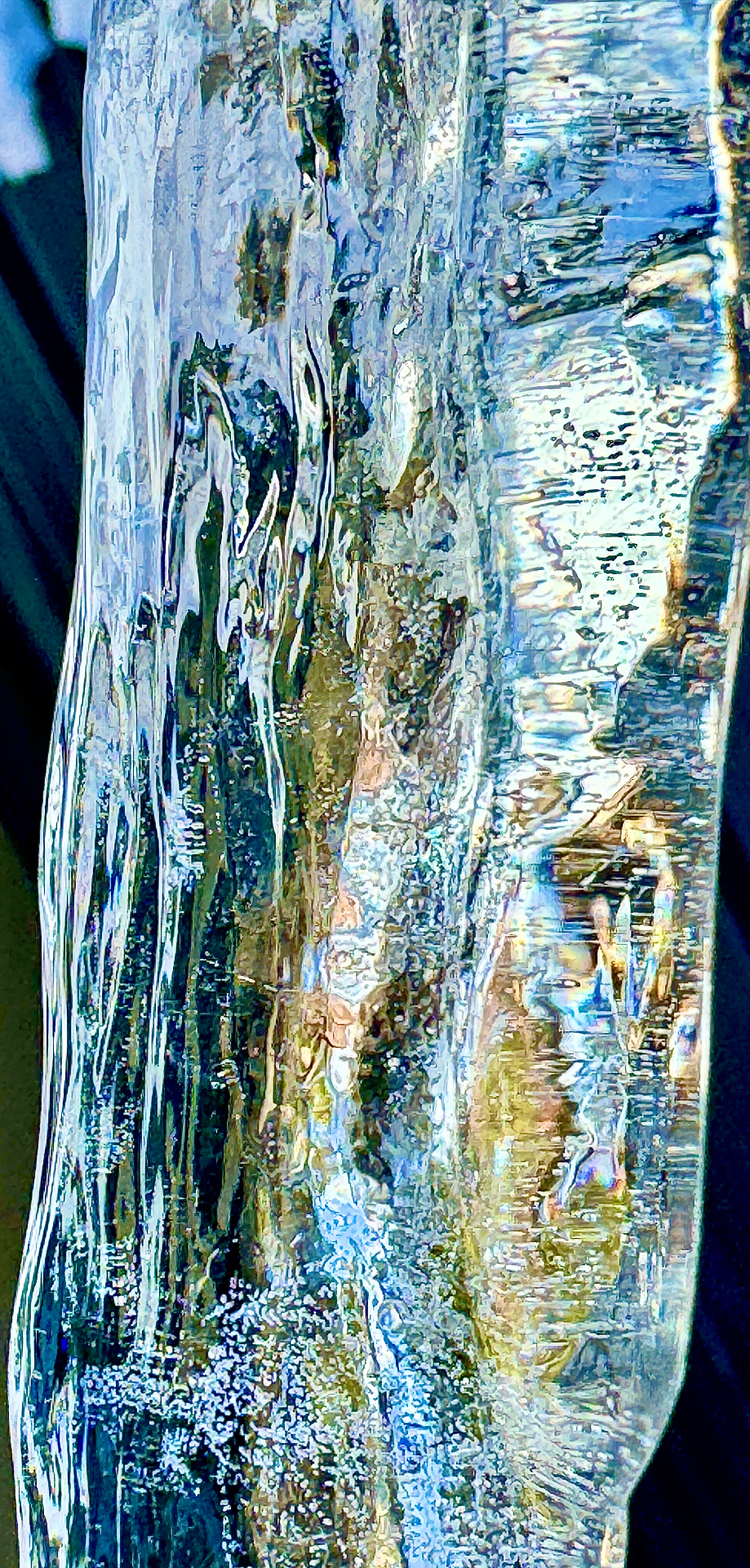 Translucent Ice Column