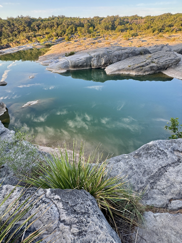 Emerald Pool on the Pedernales