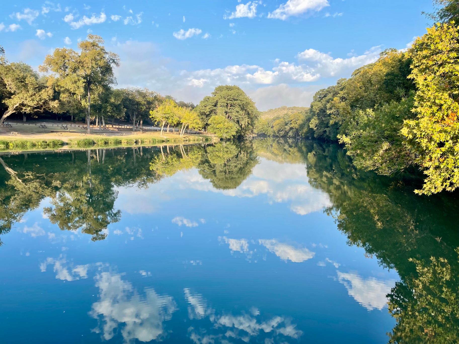 Cloud Mirror on the Guadalupe